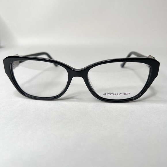 New JUDITH LEIBER JL1695 01 Black Eyeglasses Frame 55-16-140mm H3781 - Picture 1 of 8